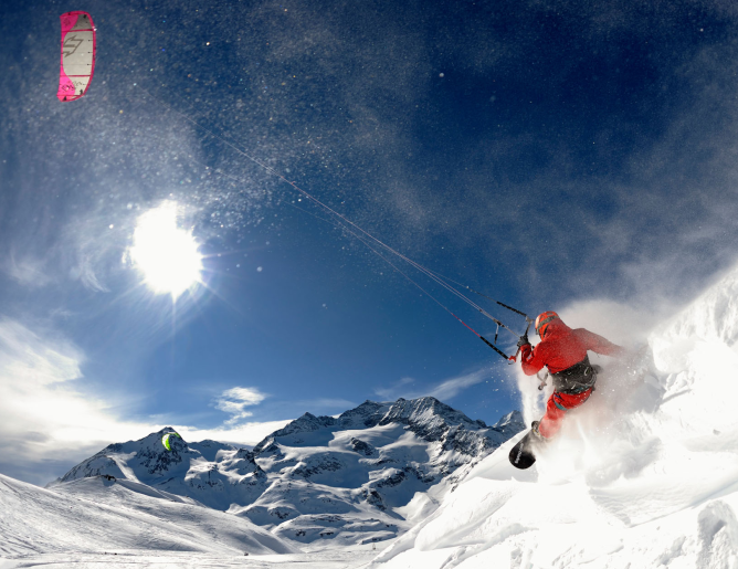 BigDayz Snowkiteclub Berninapass